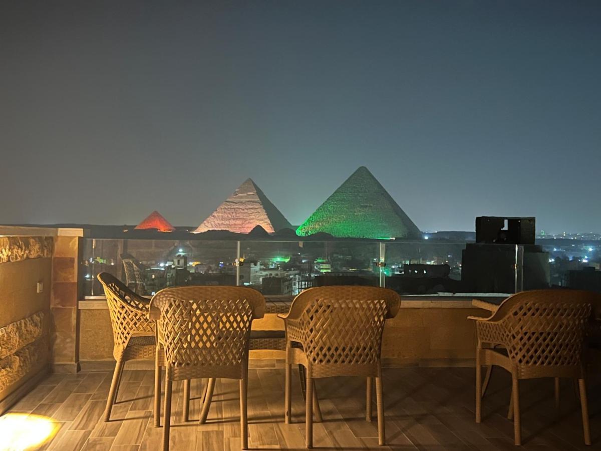 Celia Pyramids View Inn Nazlet el-Sîsi Exteriér fotografie